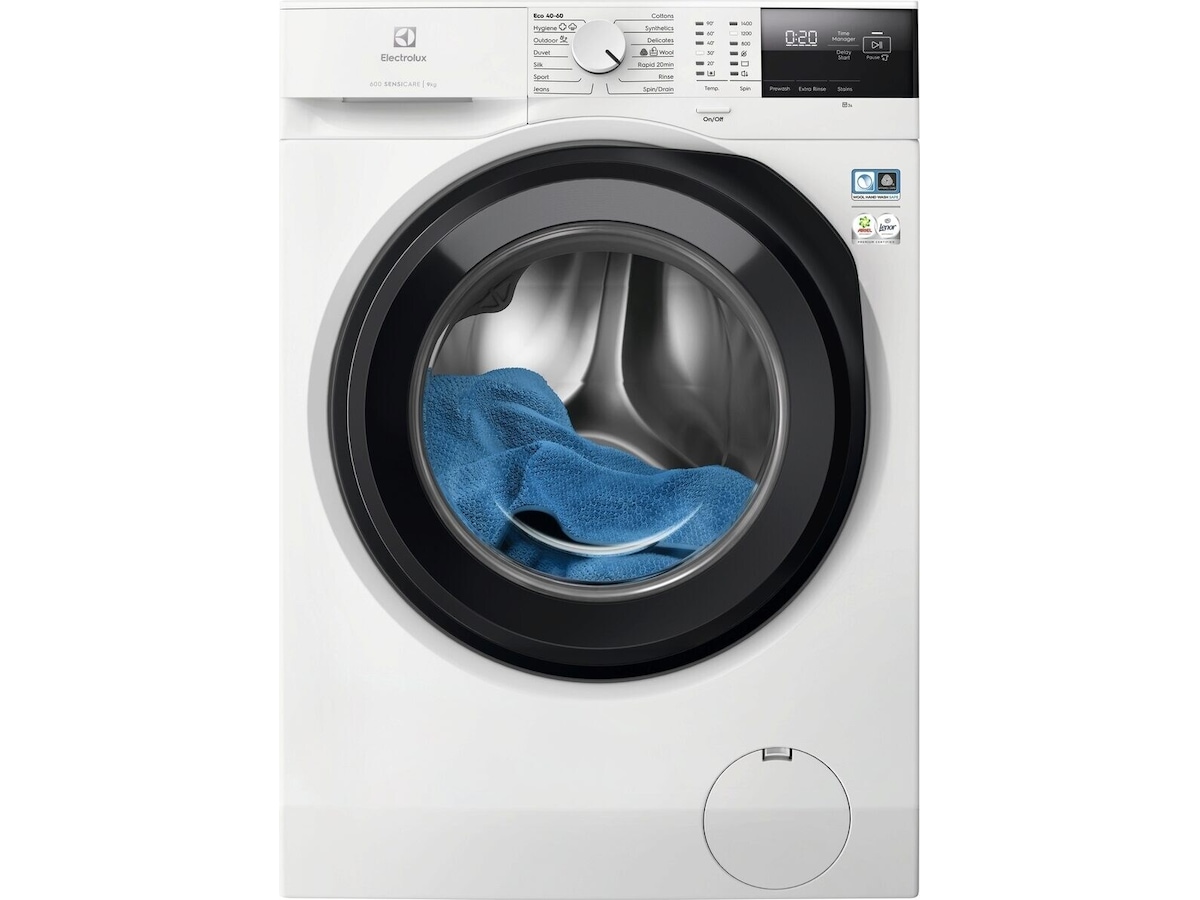 Electrolux EFI622E94E 600 SensiCare 9 kg Vaskemaskin (hvit) Vaskemaskin