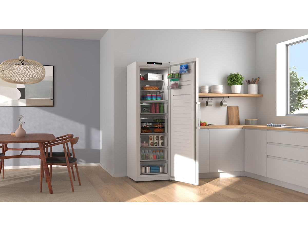 Bosch Serie 4 GSN36VWDG Fryser 242L (Hvit) Fryseskap