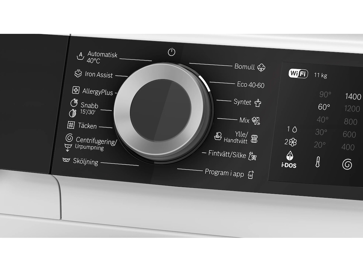 Bosch WGK264FLSN Serie 6 Vaskemaskin (hvit) Vaskemaskin