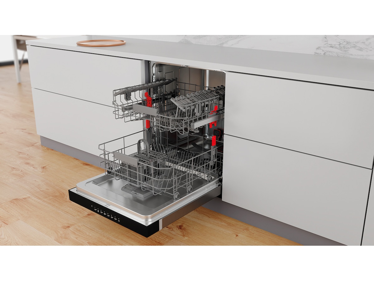 Whirlpool WUC3C32PX underbygget oppvaskmaskin (rustfritt stål) Underbygd oppvaskmaskin