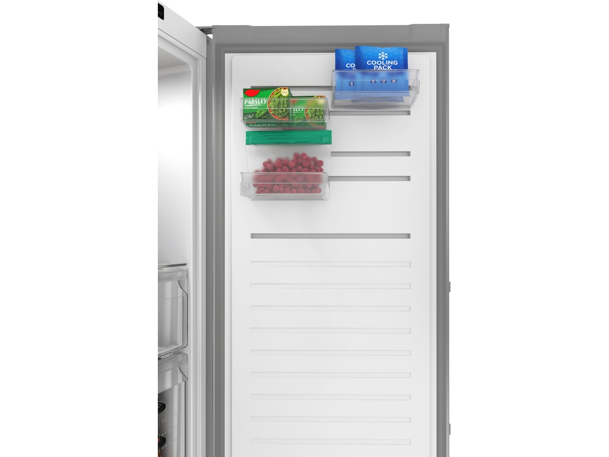 Bosch Serie 4 GSN36VIDG Fryser 242L (Rustfritt stål) Fryseskap