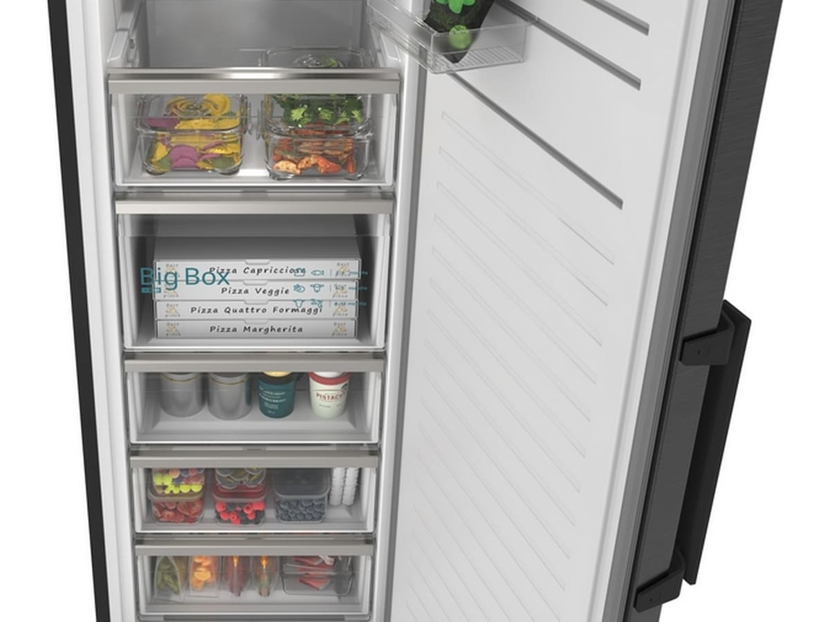 Siemens iQ300 Fryseskap (blackSteel) Fryseskap