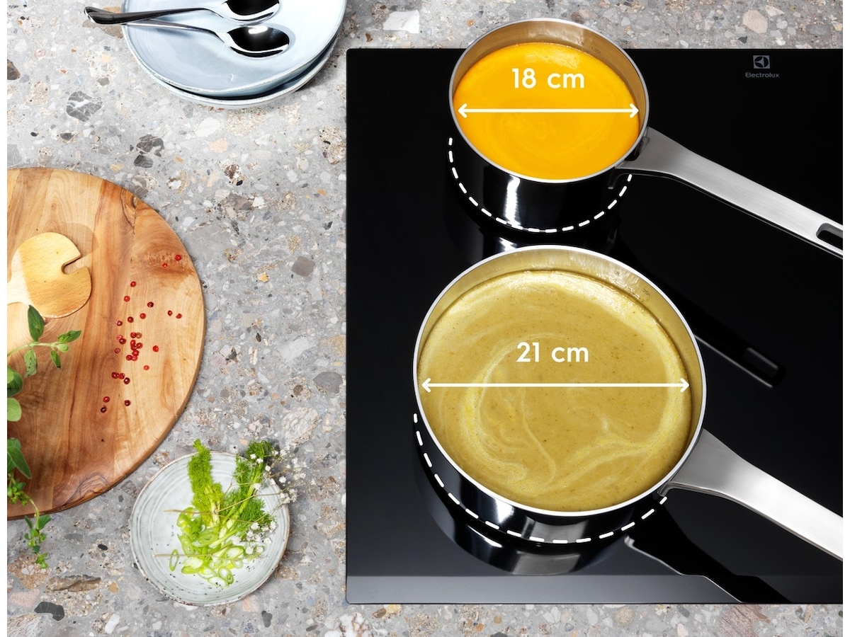 Electrolux 600 Bridge HOB850MF Induksjonstopp 80 cm Induksjonstopp