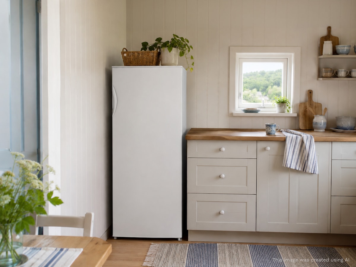 ON kjøleskap RDR1420WH1 230 liter (hvit) Kjøleskap