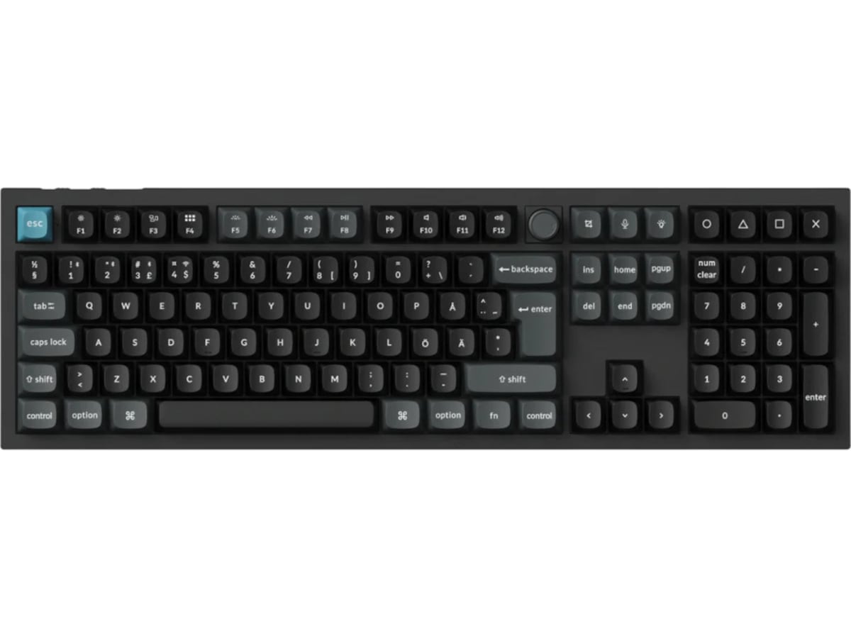 Keychron Q1 Ultra 100% 8K Red Trådløs Gamingtastatur Gamingtastatur