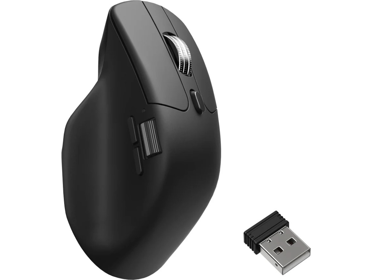 Keychron M6 trådløs optisk mus (sort) Mus
