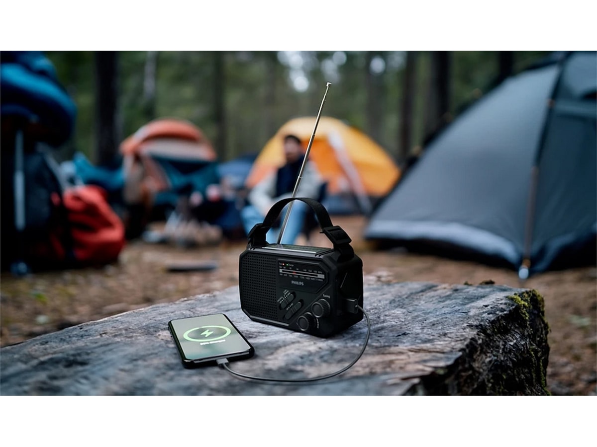 Philips TAR1609 Bærbar Radio med Lommelykt Radio & musikkspillere