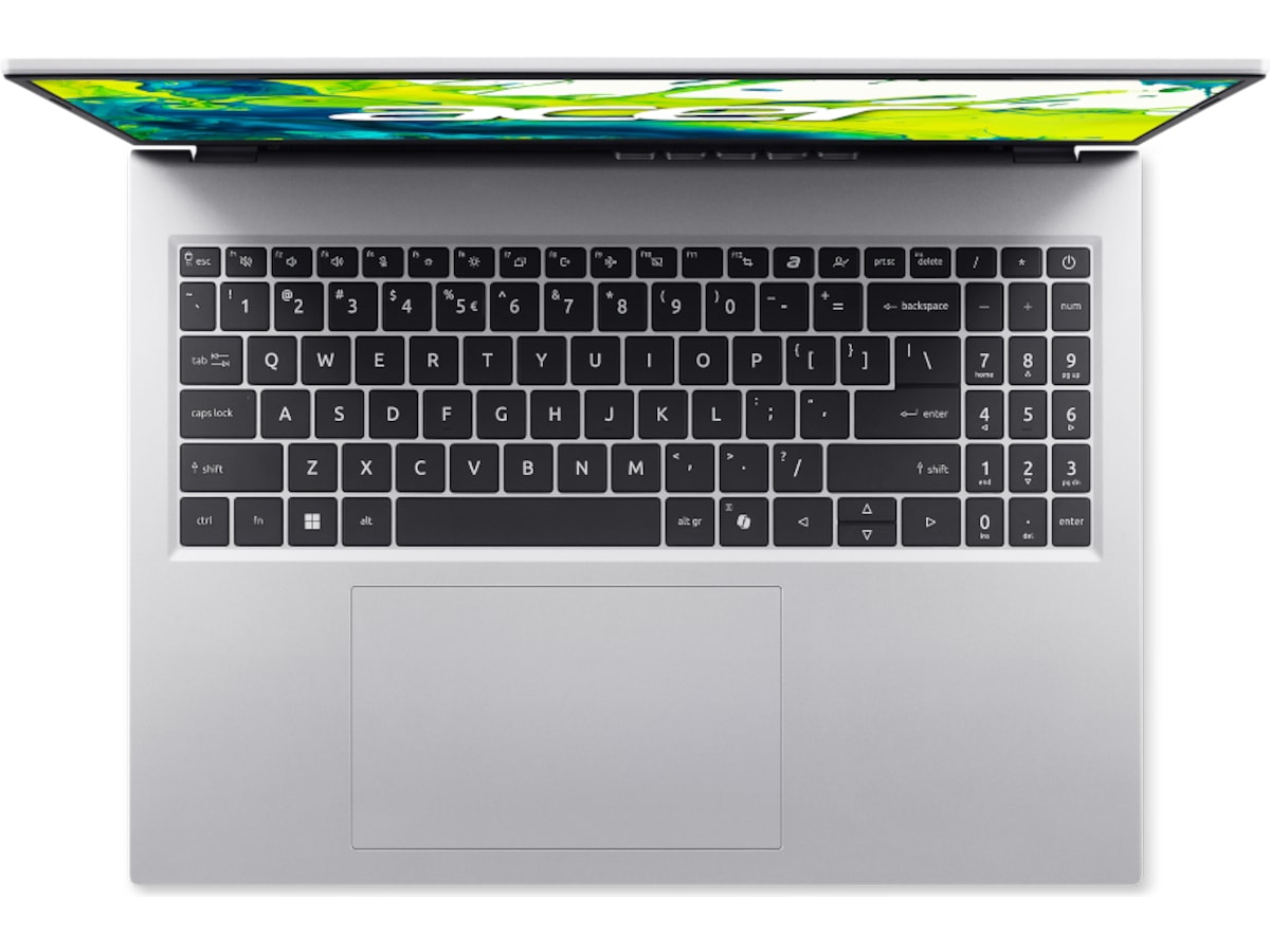 Acer Aspire Go 16" WUXGA 120 Hz (pure silver) -B-Grade Demo bærbar PC
