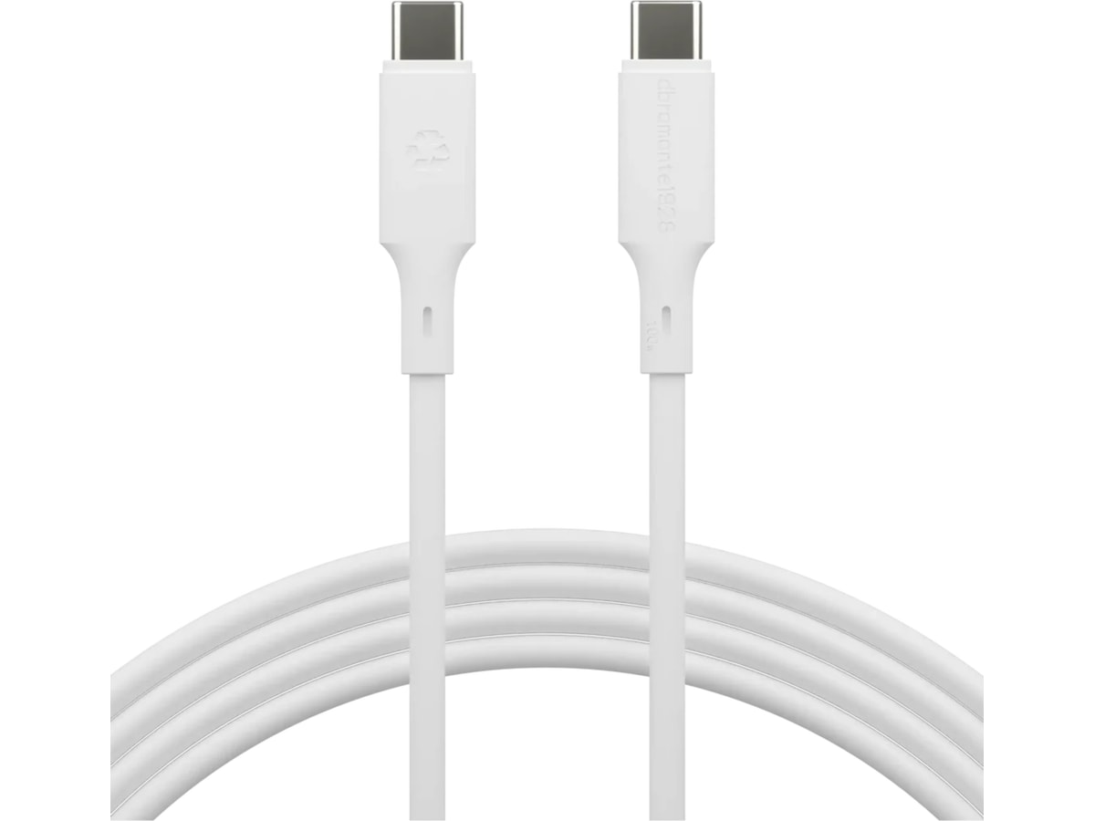 dbramante1928 re-charge IT USB-C kabel 2m (hvit) USB-kabler