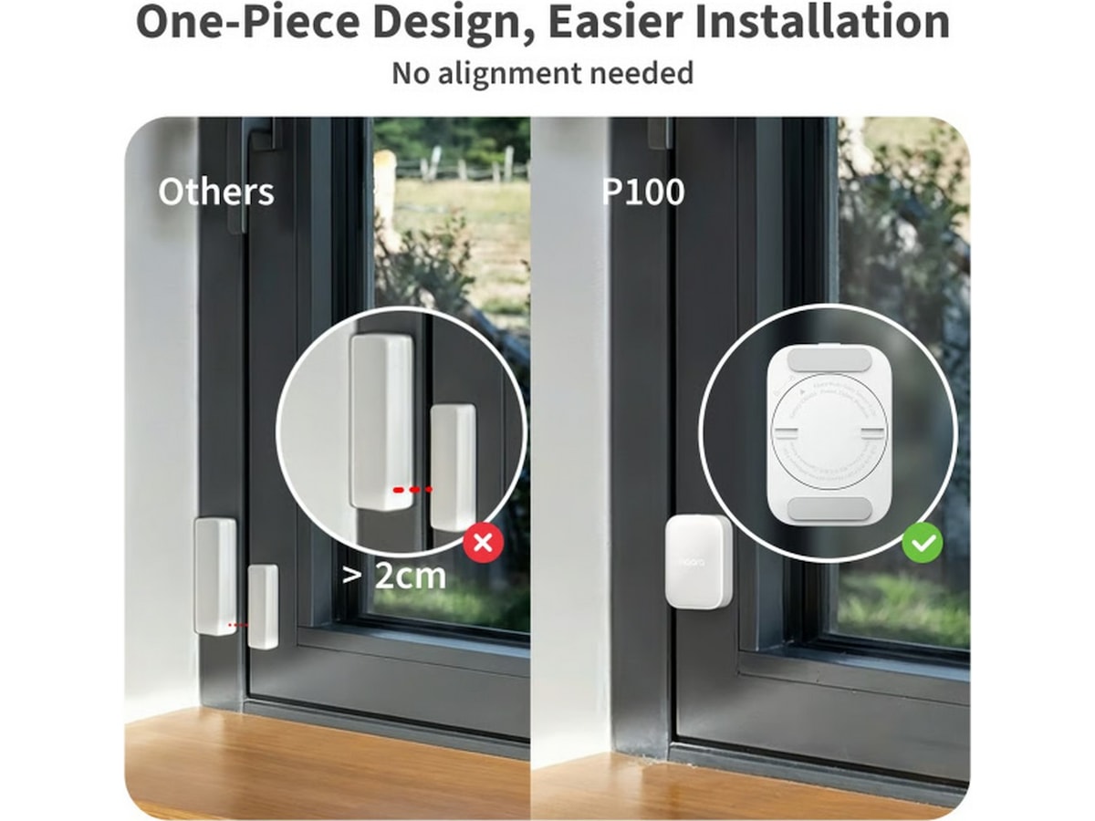 Aqara Multi-State Sensor P100 Kit (hvit) Sensorer