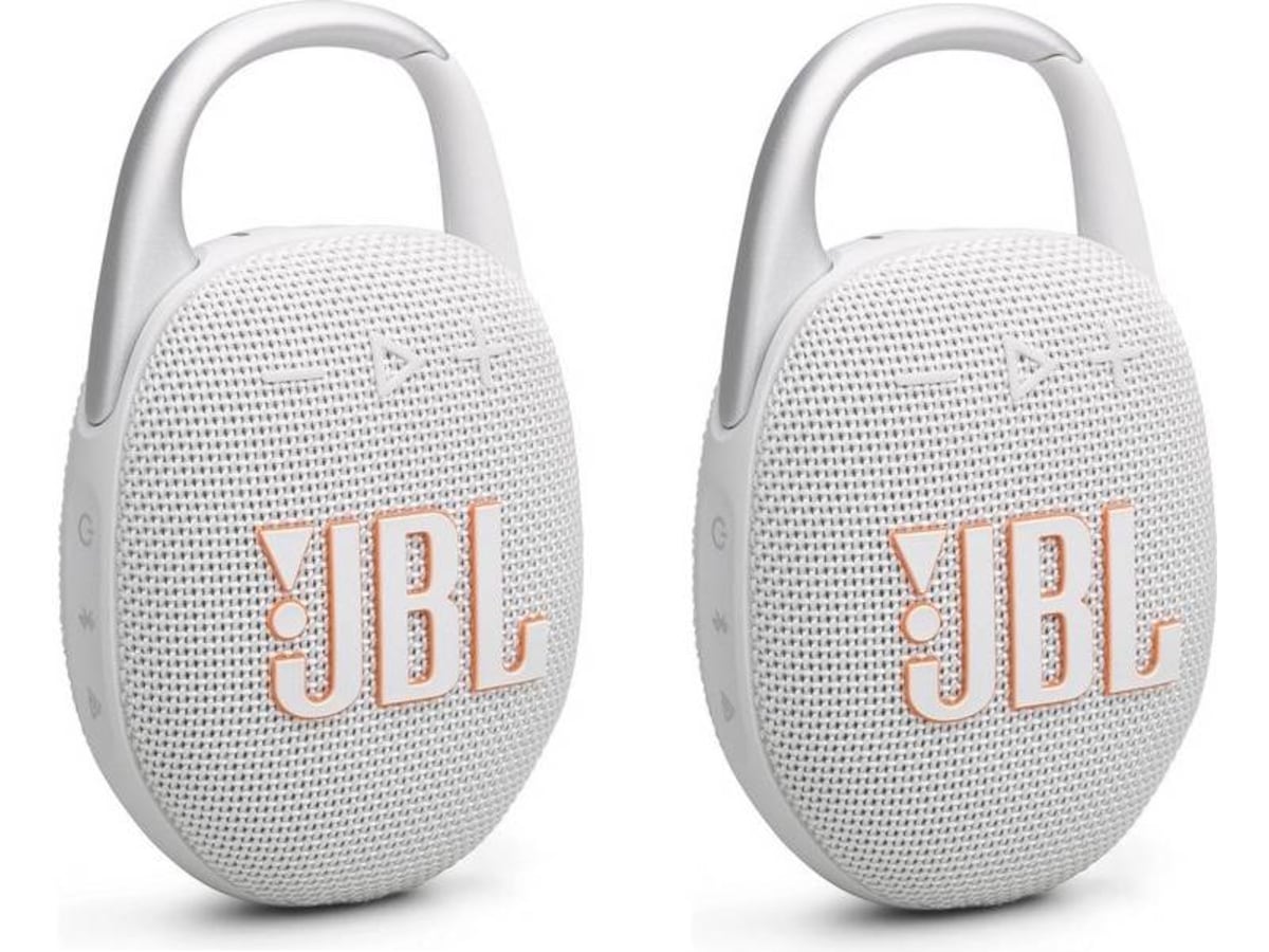 JBL Clip 5 Trådløs bluetooth høyttaler (hvit) Trådløs / Bluetooth-høyttaler