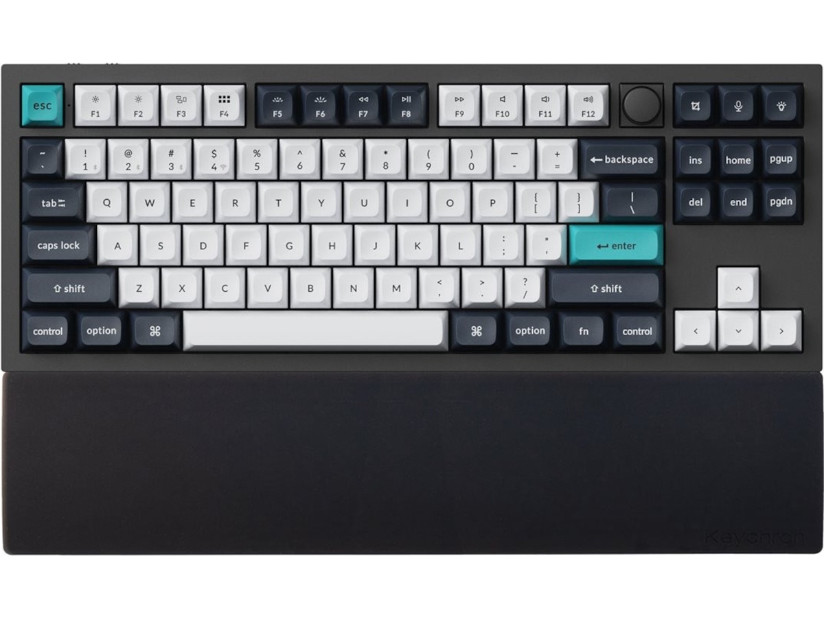 Keychron PR50 Premium silikon håndleddsstøtte Håndleddstøtte