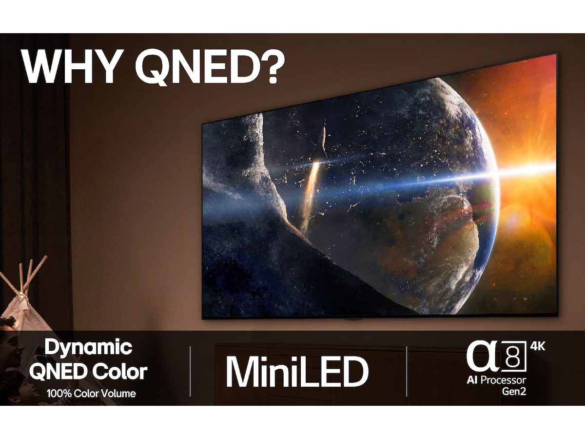 LG 55'' QNED85 evo AI MiniLED 4k Smart TV (2025) -B-Grade Demo TV/projektor