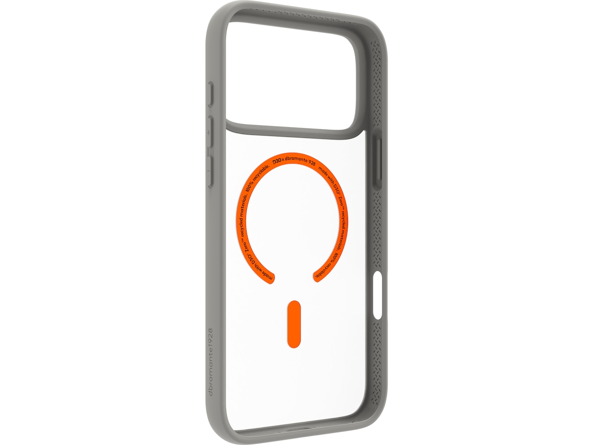 dbramante1928 iPhone 17 Pro Max/18 Pro Max Grenen Ultra D3O MS (hvit) Mobildeksel