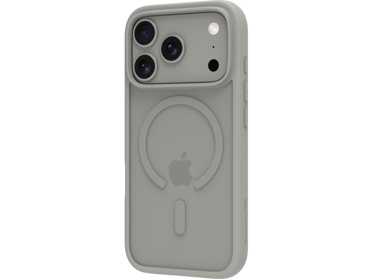 dbramante1928 iPhone 17 Pro/18 Pro Grenen Ultra D3O MS (hvit) Mobildeksel
