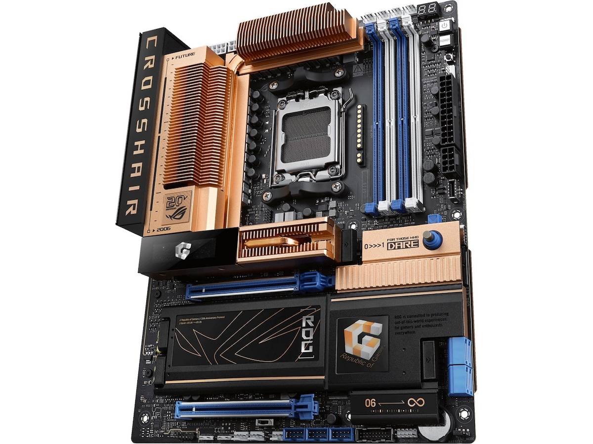 ASUS ROG CROSSHAIR 2006 X870E hovedkort AMD Socket