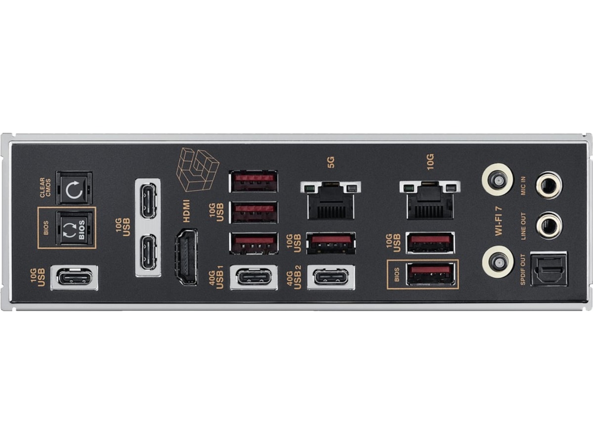 ASUS ROG CROSSHAIR 2006 X870E hovedkort AMD Socket