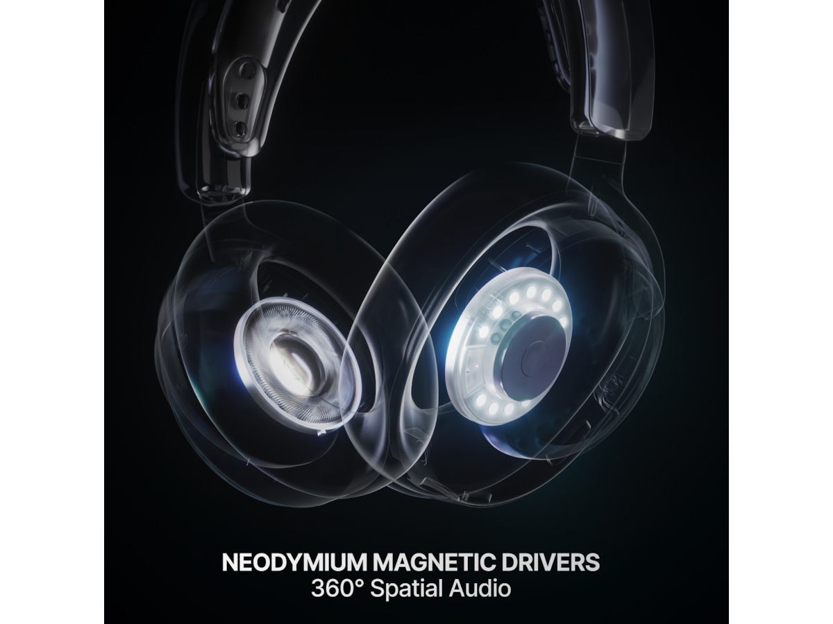SteelSeries Arctis Nova 7P Gen 2 Trådløst Gamingheadset (hvit) -B-Grade Demo headset