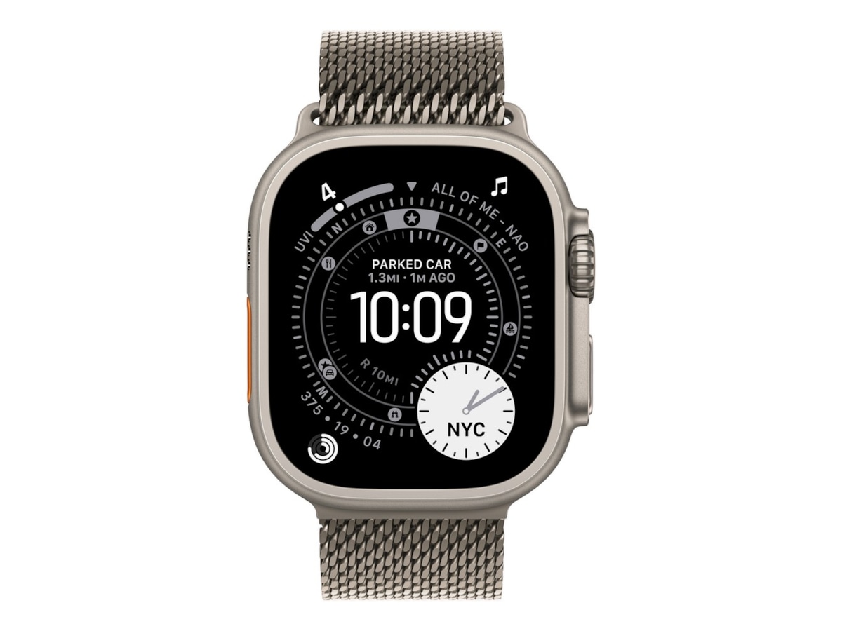 Apple Watch Ultra 3 49mm GPS + LTE Titan (naturlig) -B-Grade Demo klokker