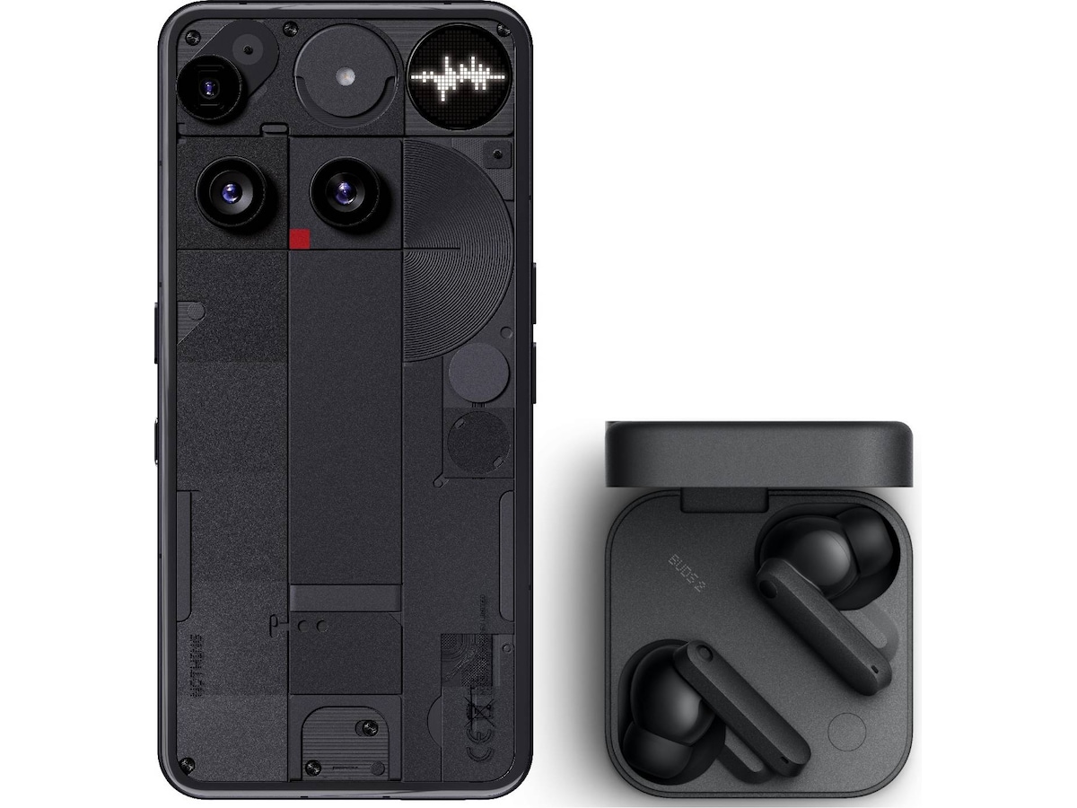 Nothing Phone (3) 512GB (sort) Mobiltelefoner