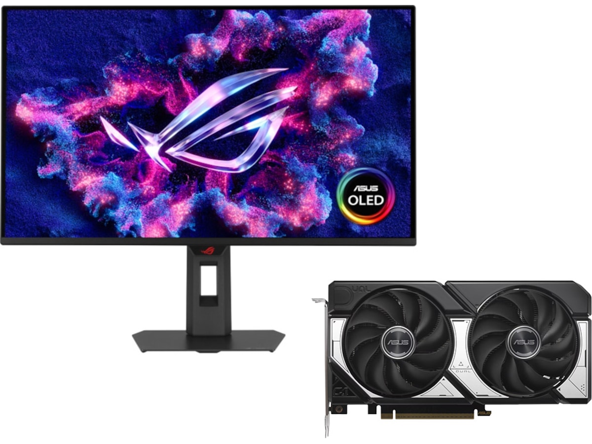 ASUS Dual GeForce RTX 5060 Ti OC Bundle Skjermkort