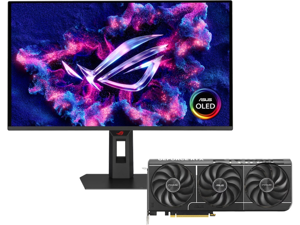 ASUS PRIME GeForce RTX 5070 Ti OC Bundle Skjermkort