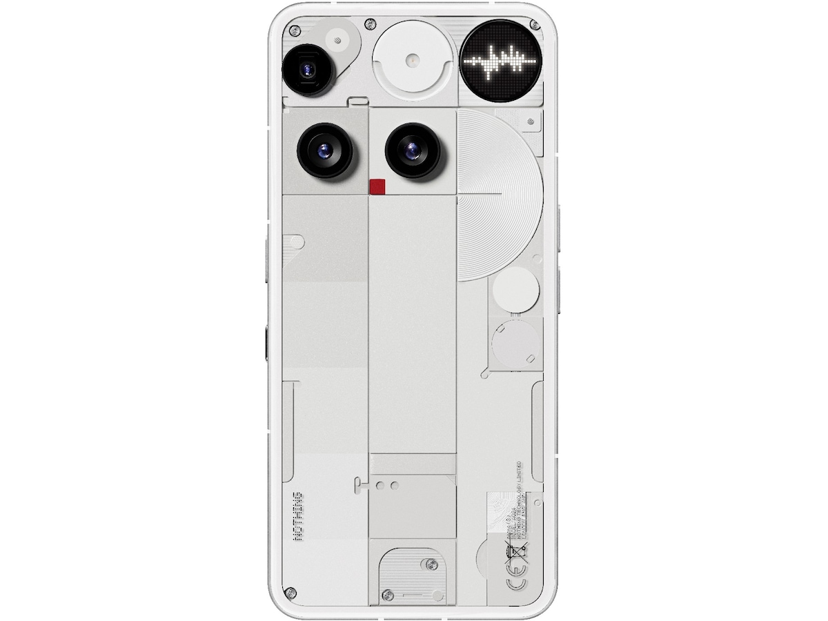 Nothing Phone (3) 256GB (hvit) Mobiltelefoner