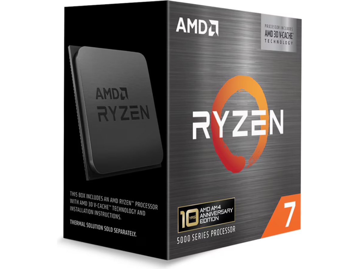 AMD Ryzen 7 5800X3D CPU Prosessorer