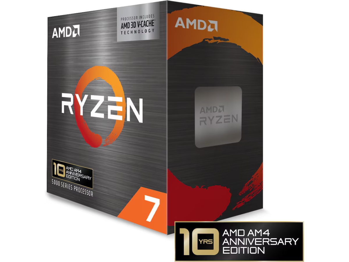 AMD Ryzen 7 5800X3D CPU Prosessorer