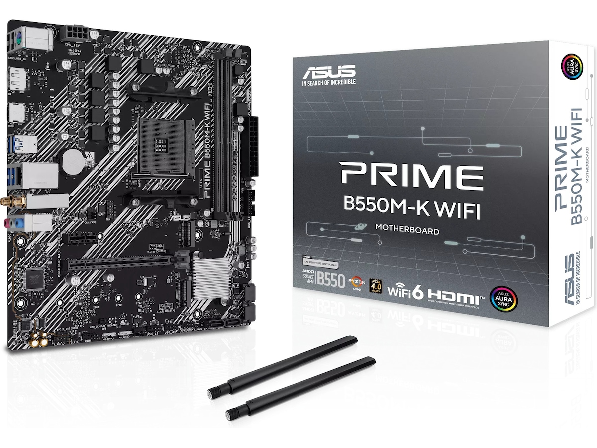 ASUS PRIME B550M-K WIFI Hovedkort AMD Socket