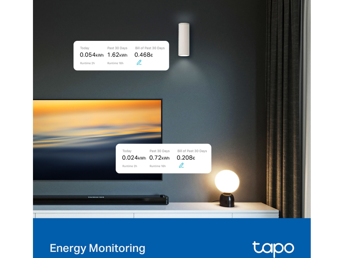 TP-Link Tapo S212 Smart Switch Modul 3-pack Smart strømstyring