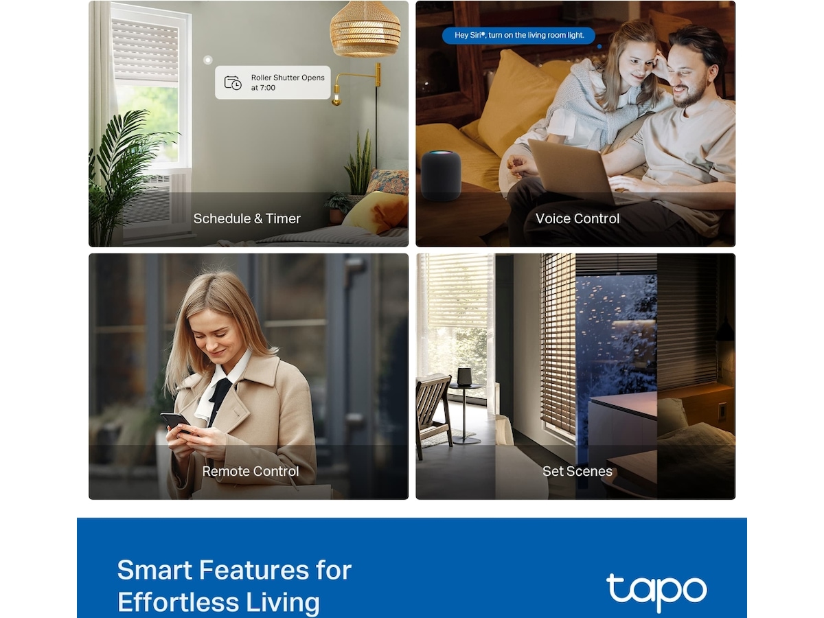 TP-Link Tapo S212 Smart Switch Modul 3-pack Smart strømstyring