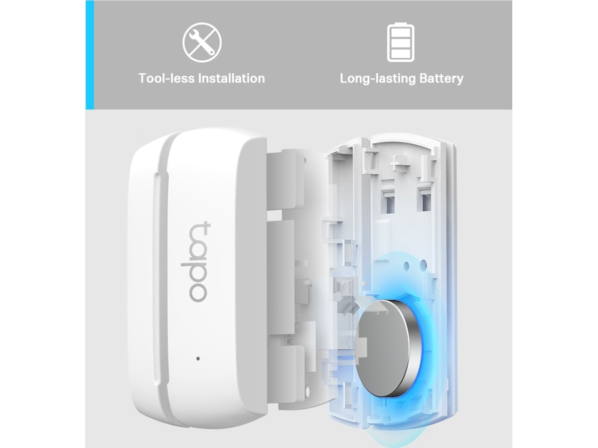 Tapo T110 Smart Kontaktsensor 3-pack Sensorer