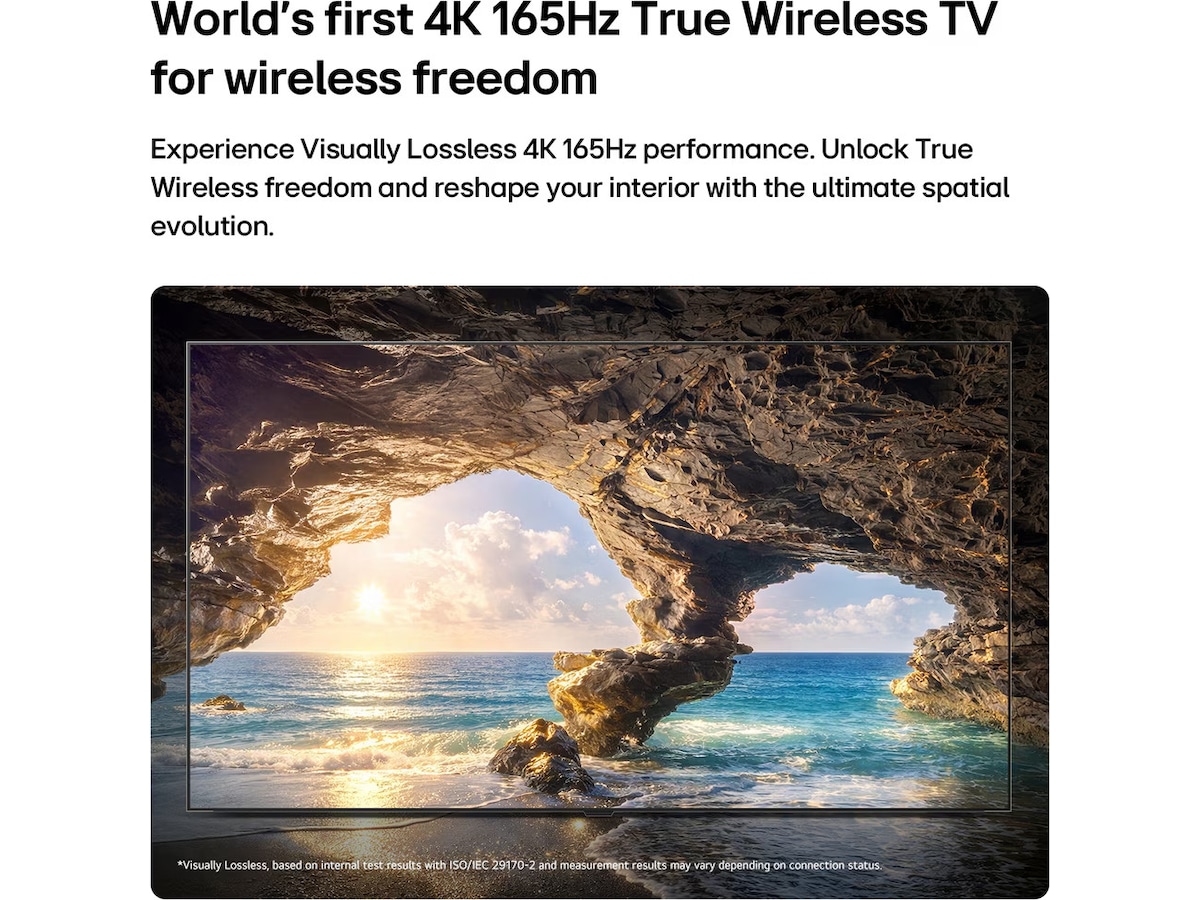 LG 77" OLED evo AI W6 4K Smart TV 2026 70 - 79 tommer TV