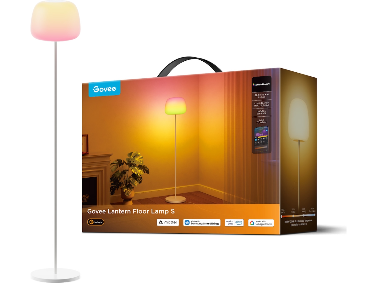Govee Gulvlampe med millioner av farger Gulvlampe