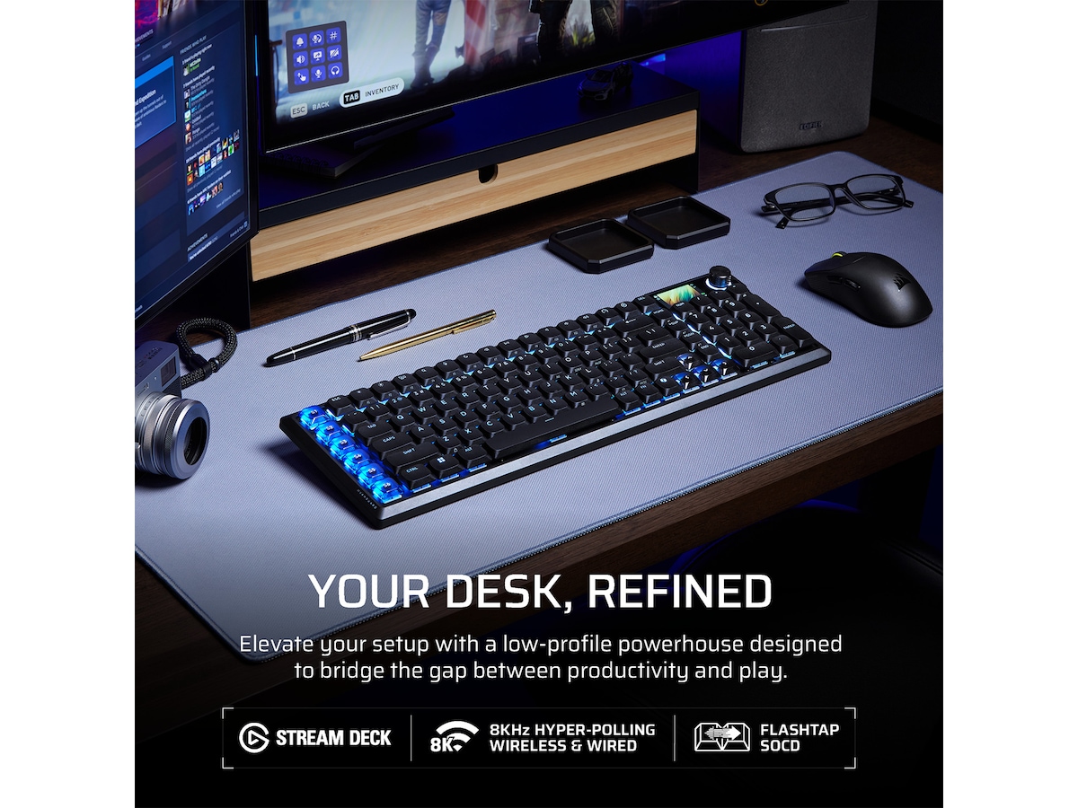 CORSAIR VANGUARD AIR 99 Trådløst Gamingtastatur -B-Grade Demo tastatur