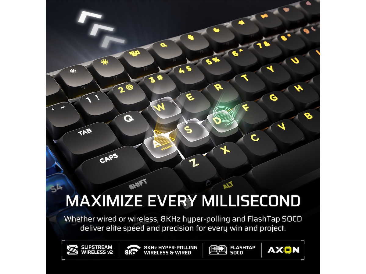 CORSAIR VANGUARD AIR 99 Trådløst Gamingtastatur -B-Grade Demo tastatur