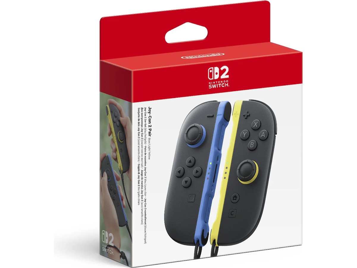 Nintendo Joy-Con 2 Par (Blue/Light Yellow) Tilbehør til spillkonsoller