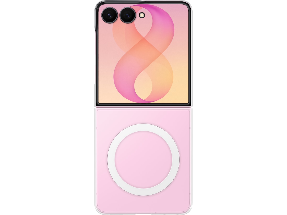 Samsung Galaxy Z Flip8 Clear Magnet Case (gjennomsiktig) Mobildeksel