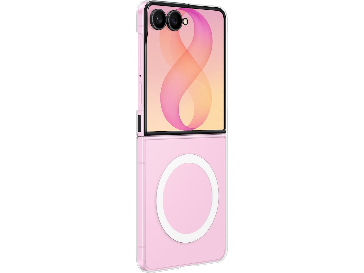 Samsung Galaxy Z Flip8 Clear Magnet Case (gjennomsiktig) Mobildeksel