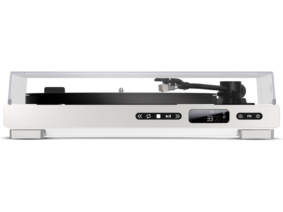 MIXX Analog Plus Vinyl og CD-spiller (hvit) Platespiller