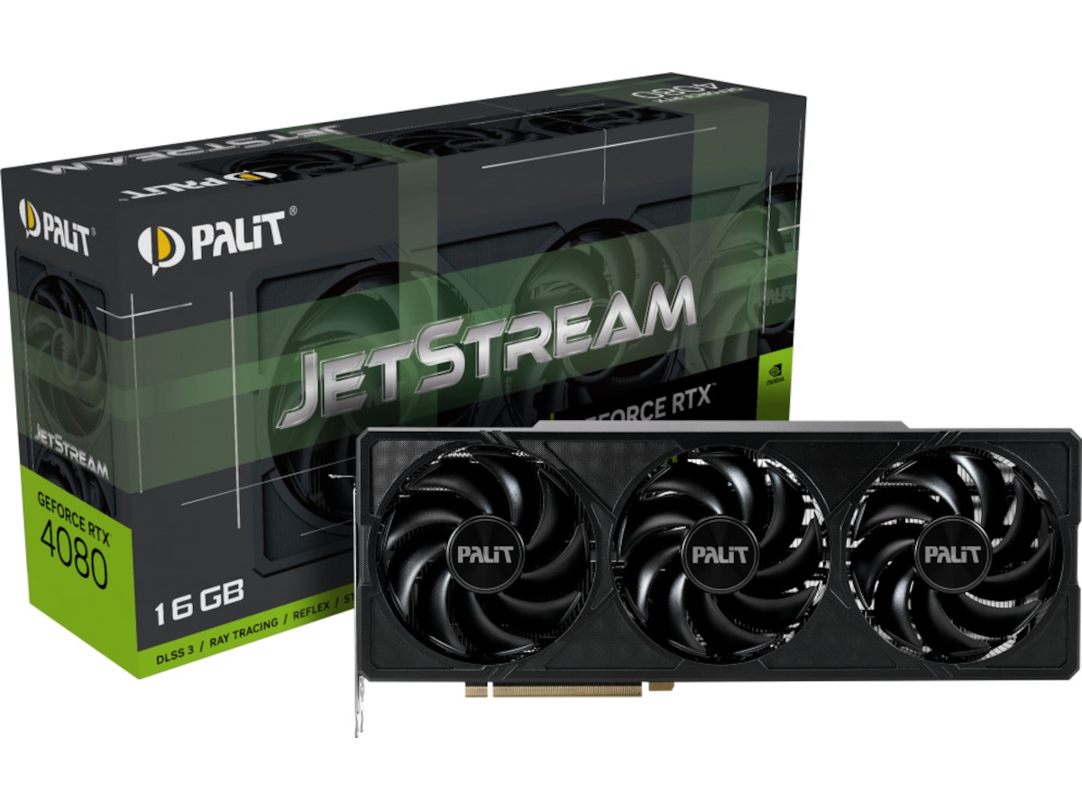PALIT GeForce RTX 4080 JetStream -B-Grade Demo skjermkort