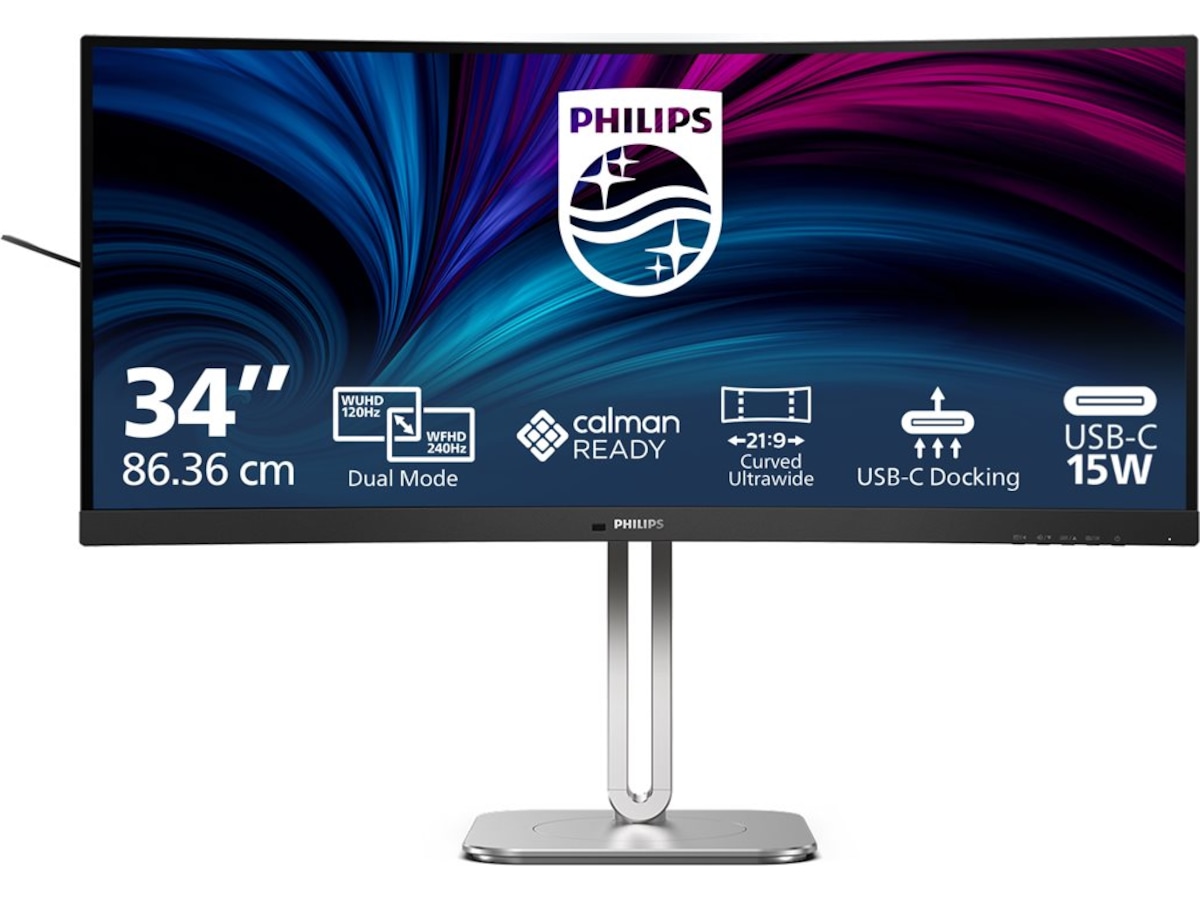 Philips 34" curved skjerm 34B2U5900C/00 Skjermer