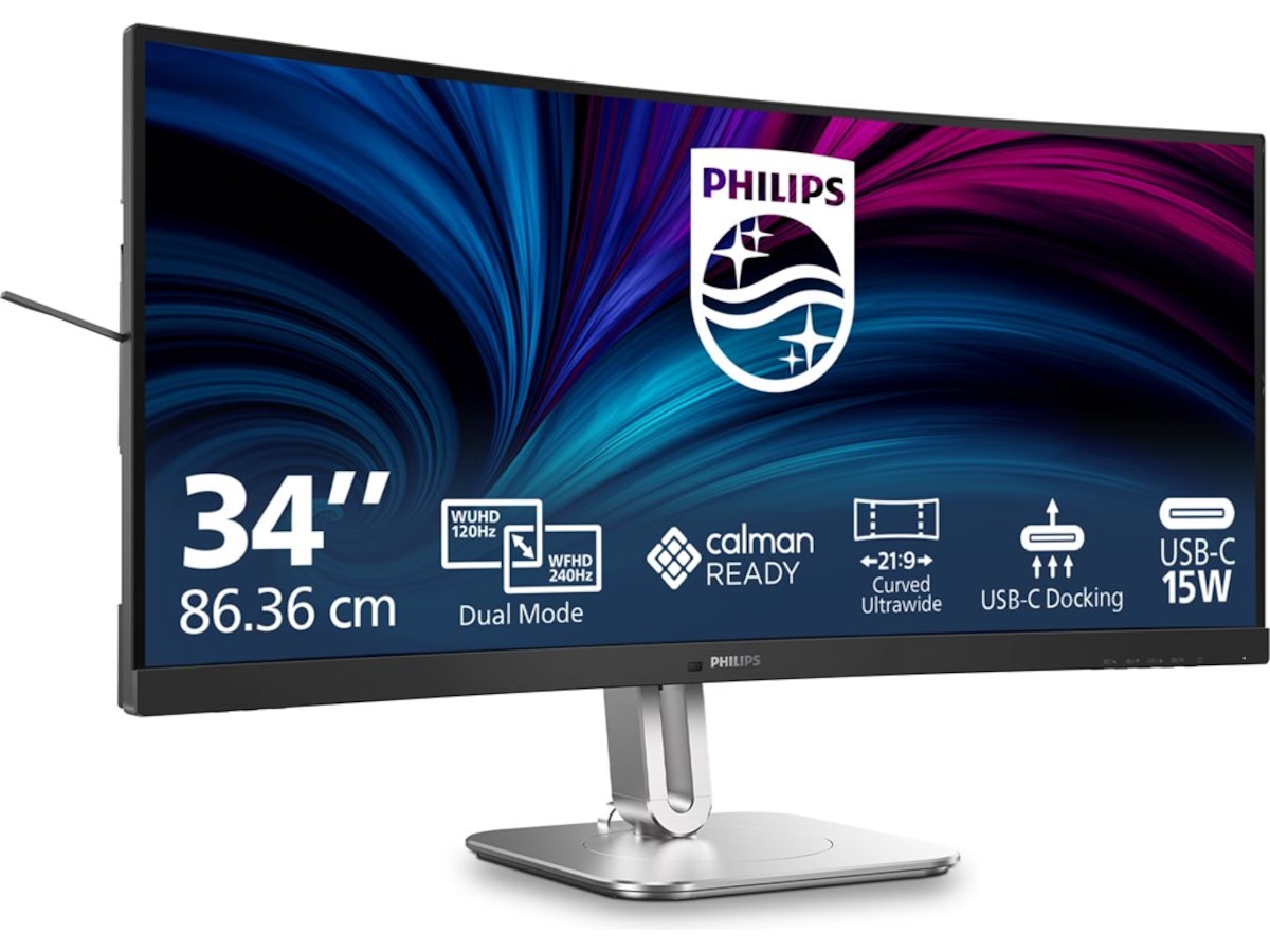 Philips 34" curved skjerm 34B2U5900C/00 Skjermer