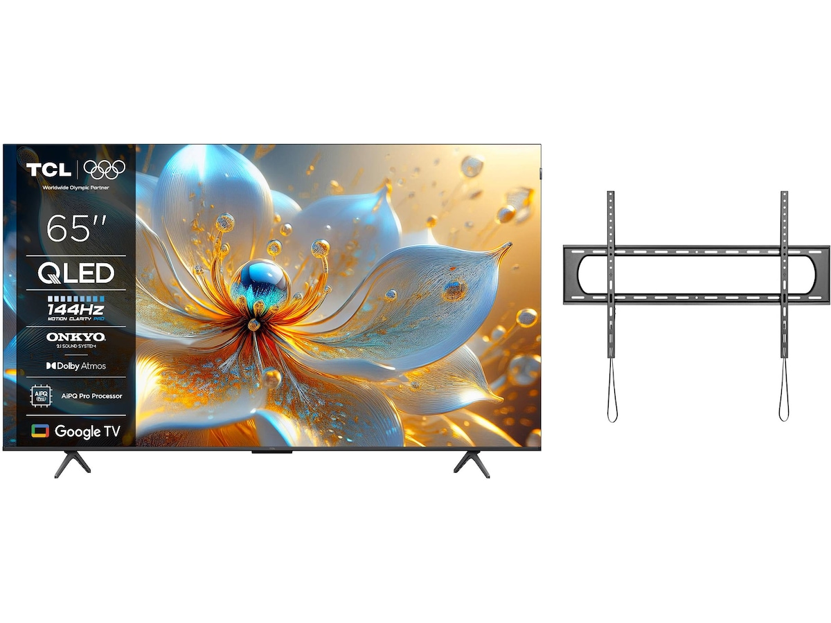 TCL 65" T8C 4K QLED Google TV (2025) 60 - 69 tommer TV