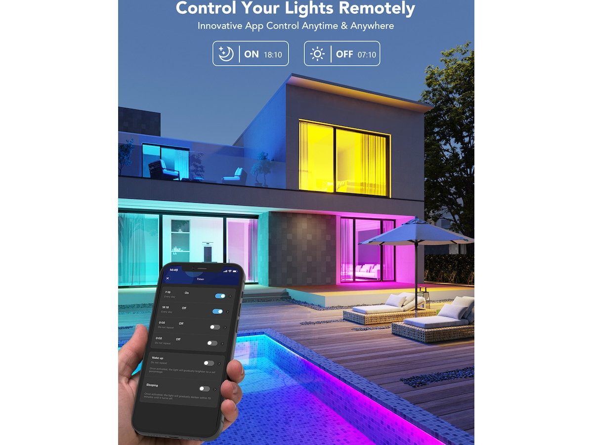 Govee H60093C1 WIFI & Bluetooth Smart Lyspære 1200lm Lyspærer & LED-pærer