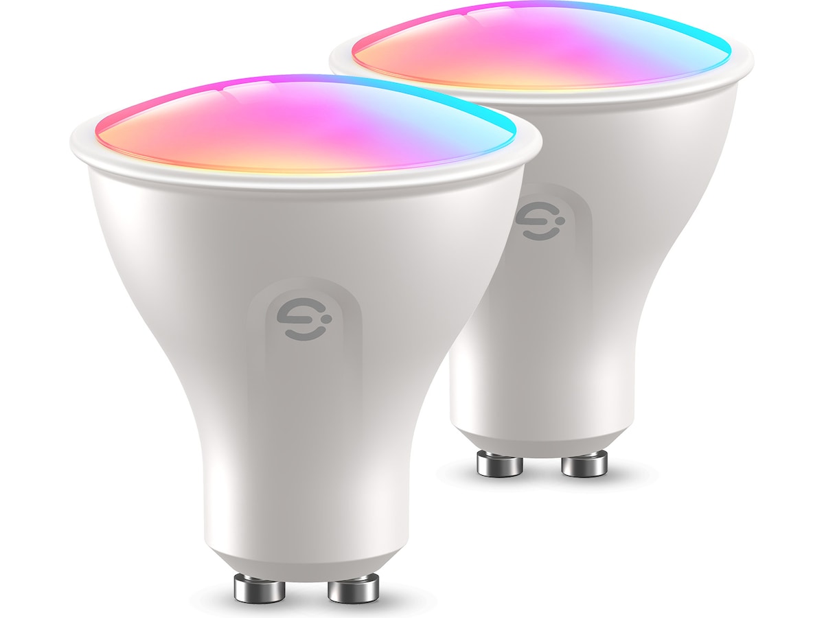 Govee GU10 Wifi&BLE RGBWW Pære 400lm (2-pakk) Lyspærer & LED-pærer