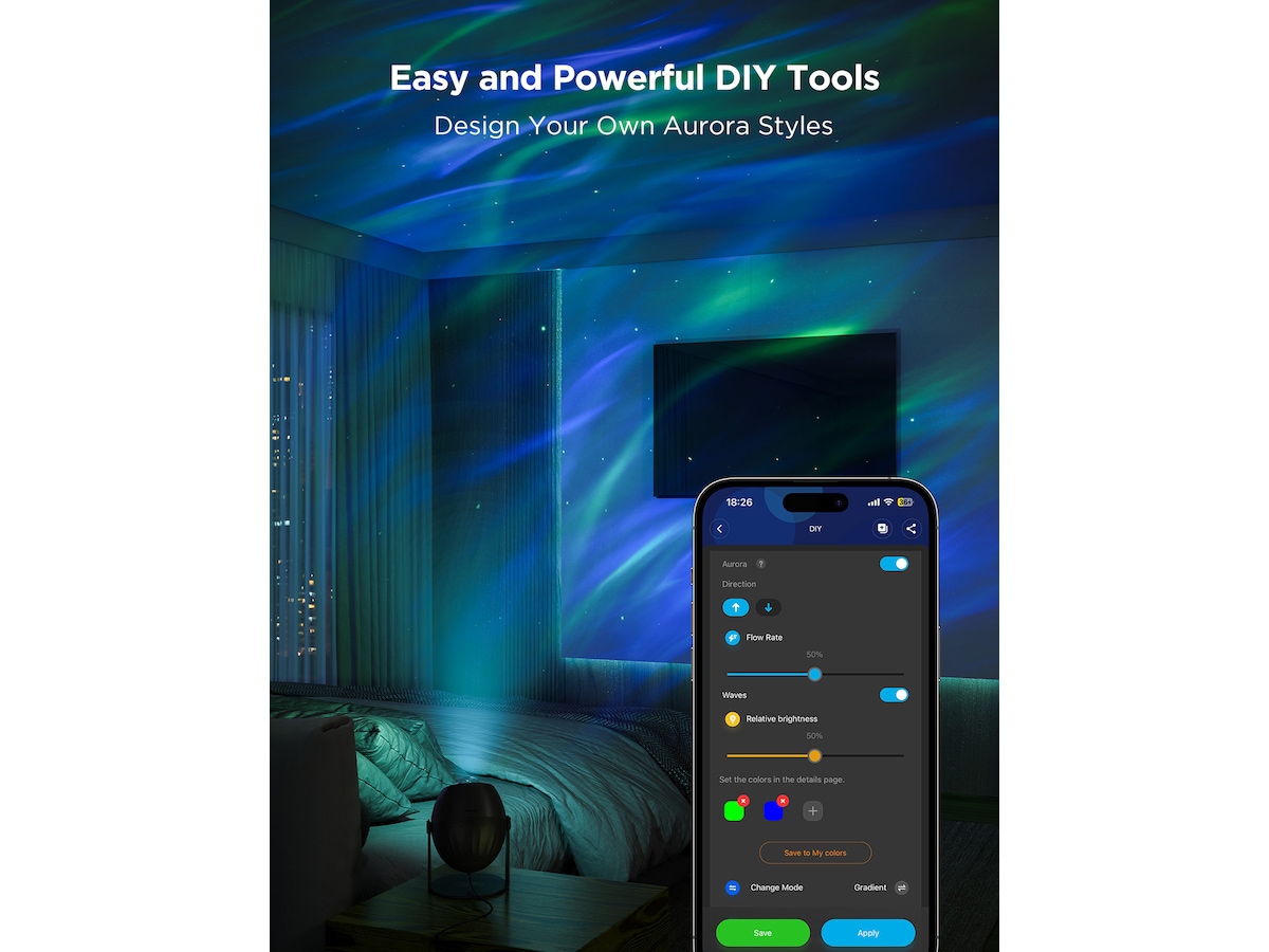 Govee Star Light Projector Led strips & underholdning