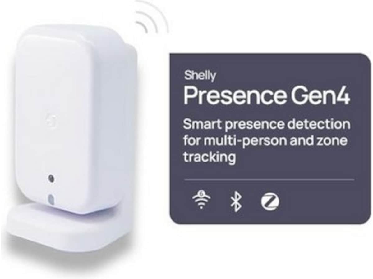Shelly Presence Gen4 (hvit) Sensorer