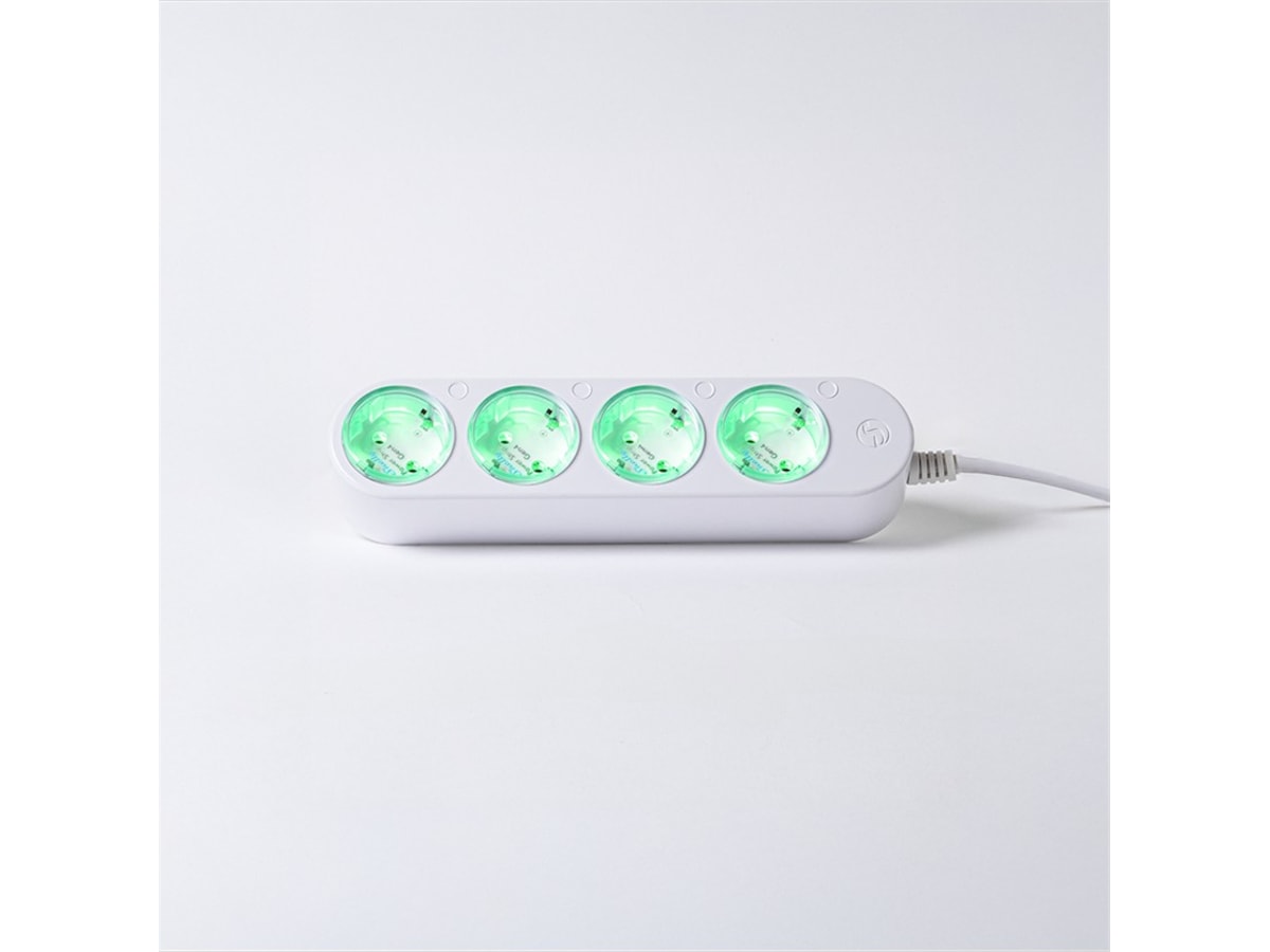 Shelly Power Strip Gen4 (hvit) Smart strømstyring